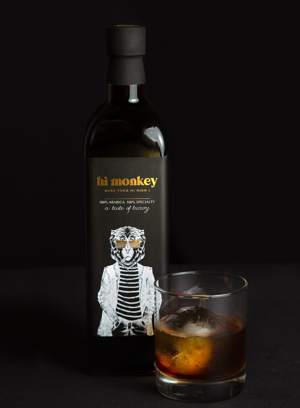 Luxury Brew Coffee Bottle